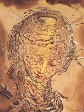Haga click para ver la imagen ampliada raphaelesque head exploding 1951.jpg